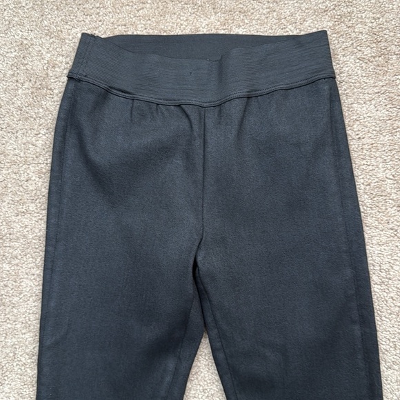 NWT Citizens of Humanity Greyson Mid Rise Black Suedette Leggings Size 26 - Picture 3 of 9